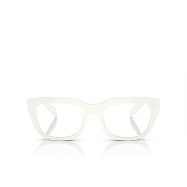 Prada PR A06V Korrektionsbrillen 17k1o1 white ivory - Vorderansicht