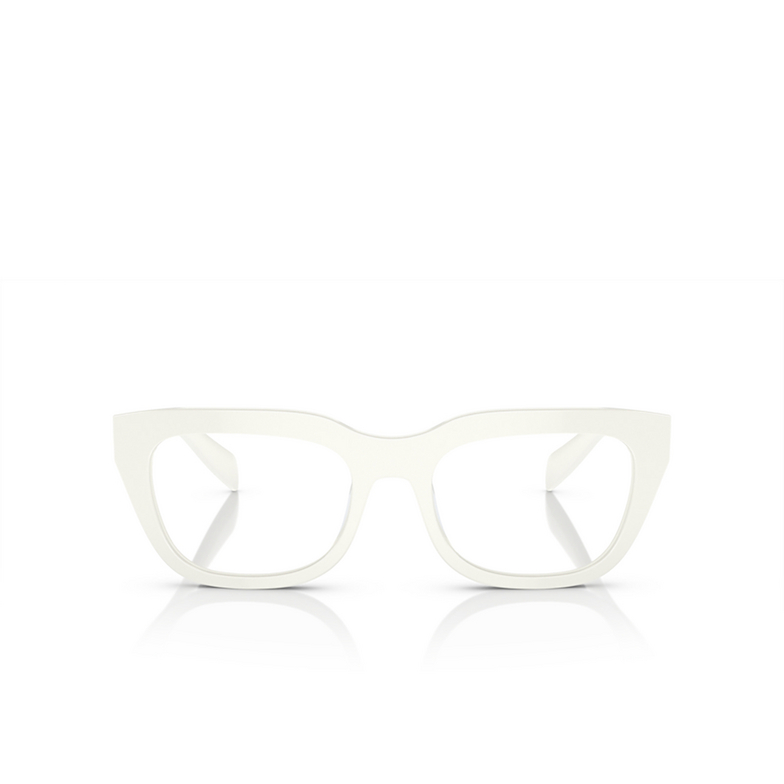 Prada PR A06V Eyeglasses 17K1O1 white ivory - 1/4