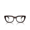 Prada PR A06V Eyeglasses 17N1O1 havana - product thumbnail 1/4