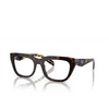 Prada PR A06V Eyeglasses 17N1O1 havana - product thumbnail 2/4
