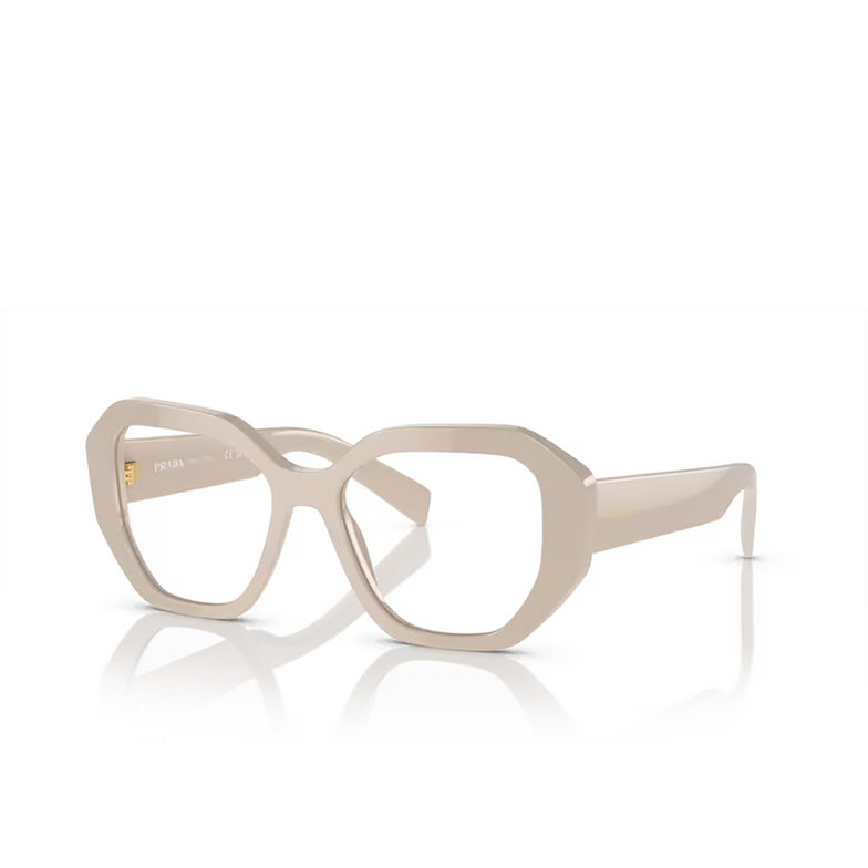 Prada PR A07V Eyeglasses 11O1O1 white ivory - 2/4