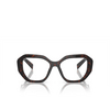 Prada PR A07V Eyeglasses 16N1O1 havana - product thumbnail 1/4