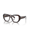Prada PR A07V Eyeglasses 16N1O1 havana - product thumbnail 2/4