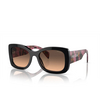 Prada PR A08S Sunglasses 12O50C mahogany - product thumbnail 2/4