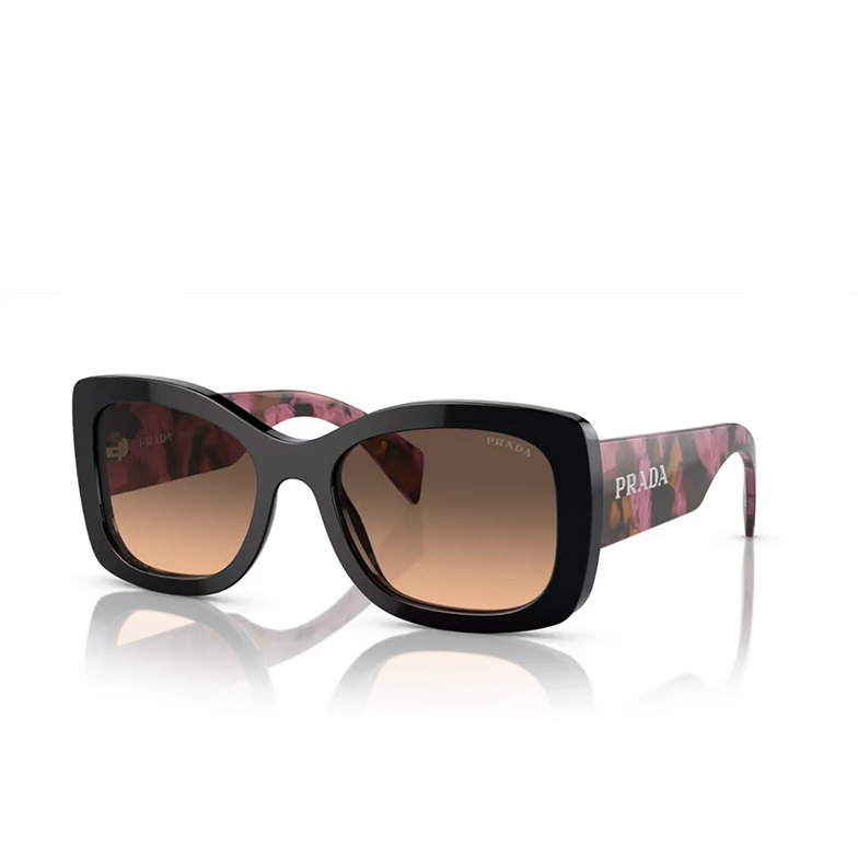 Prada PR A08S Sunglasses 12O50C mahogany - 2/4