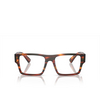 Prada PR A08V Eyeglasses 13O1O1 havana red - product thumbnail 1/4