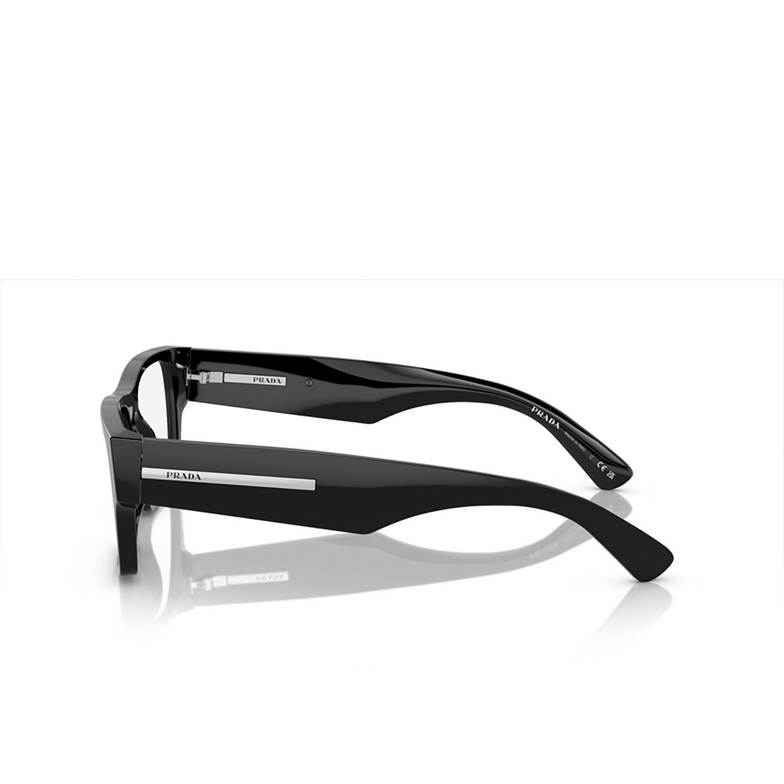 Prada PR A08V Korrektionsbrillen 16K1O1 black - 3/4