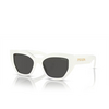 Prada PR A09S Sunglasses 1425S0 talc - product thumbnail 2/4