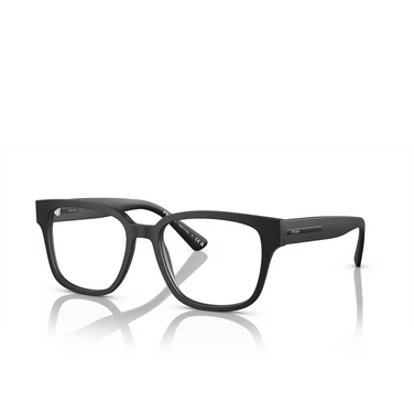 Prada PR A09V Eyeglasses 12P1O1 matte black - three-quarters view