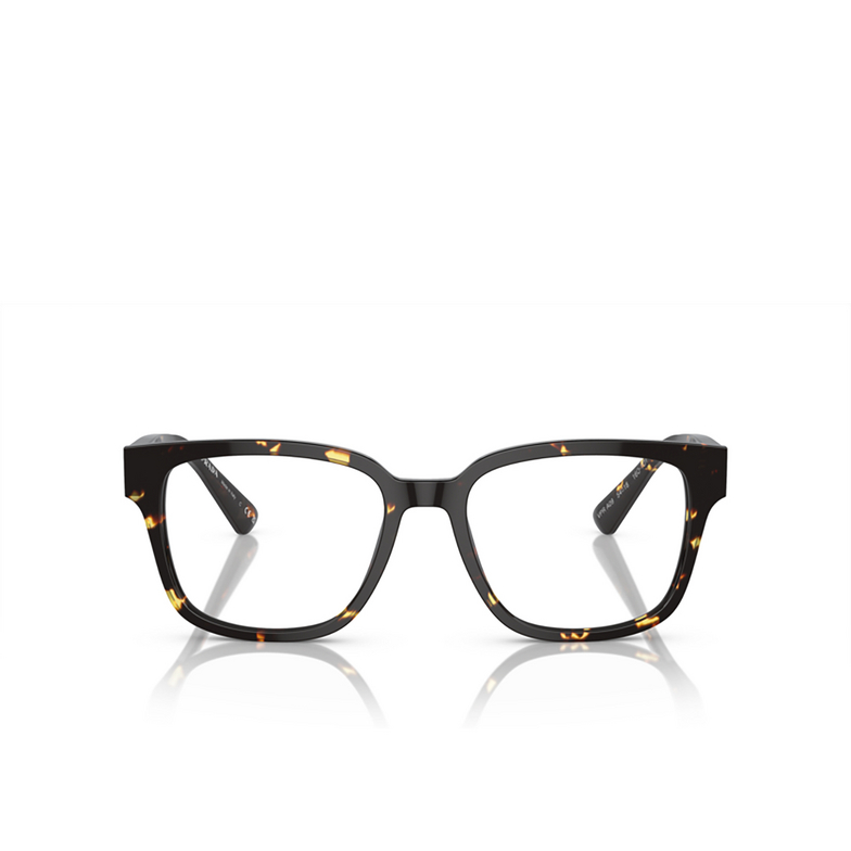 Prada PR A09V Eyeglasses 16O1O1 havana black / yellow - 1/4