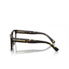 Prada PR A09V Eyeglasses 16O1O1 havana black / yellow - product thumbnail 3/4