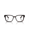 Prada PR A09V Eyeglasses 17N1O1 havana - product thumbnail 1/4