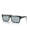 Prada PR A10S Sunglasses 15O01A havana black transparent - product thumbnail 2/4