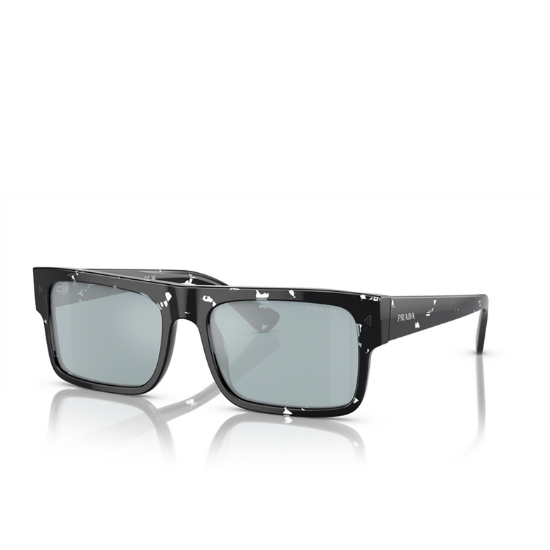 Prada PR A10S Sunglasses 15O01A havana black transparent - 2/4