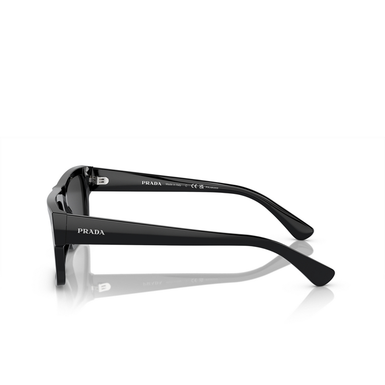 Prada PR A10S Sunglasses 16K08G black - 3/4