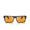 Prada PR A10S Sunglasses 16O20C havana black yellow - product thumbnail 1/4
