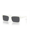 Prada PR A10S Sonnenbrillen 17K07T white - Produkt-Miniaturansicht 2/4