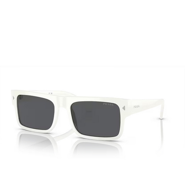 Prada PR A10S Sunglasses 17K07T white - three-quarters view