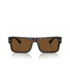 Prada PR A10S Sunglasses 17N01D havana - product thumbnail 1/4