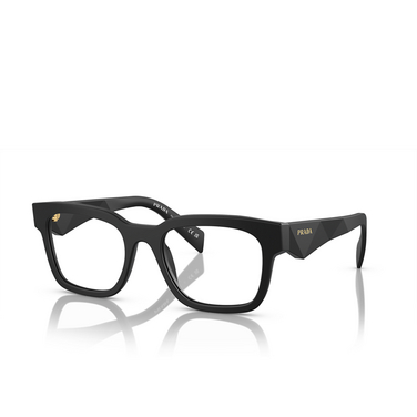 Prada PR A10V Eyeglasses 12p1o1 matte black - three-quarters view