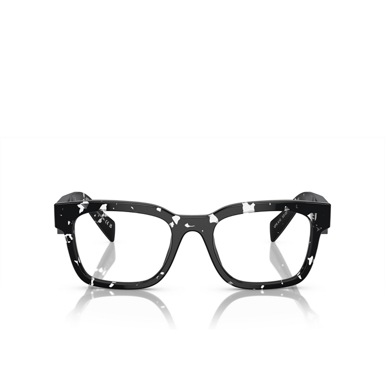 Prada PR A10V Korrektionsbrillen 15O1O1 havana black transparent - 1/4