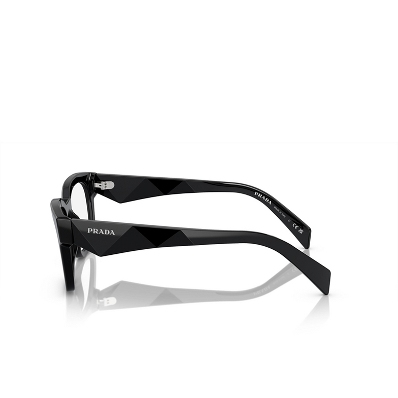 Occhiali da vista Prada PR A10V 16K1O1 black - 3/4