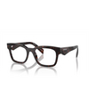 Prada PR A10V Eyeglasses 17N1O1 havana red - product thumbnail 2/4
