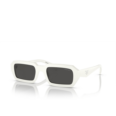 Prada PR A12S Sunglasses 17K08Z white - three-quarters view