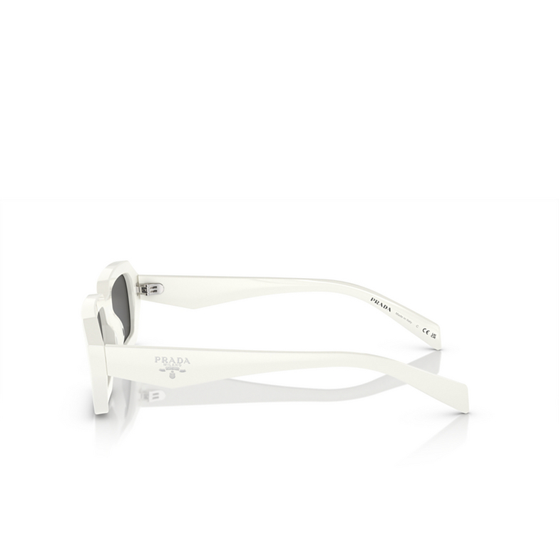 Prada PR A12S Sunglasses 17K08Z white - 3/4