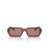 Prada PR A12S Sunglasses 17O60B brown transparent - product thumbnail 1/4
