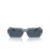 Prada PR A12S Sunglasses 19O70B transparent blue - product thumbnail 1/4