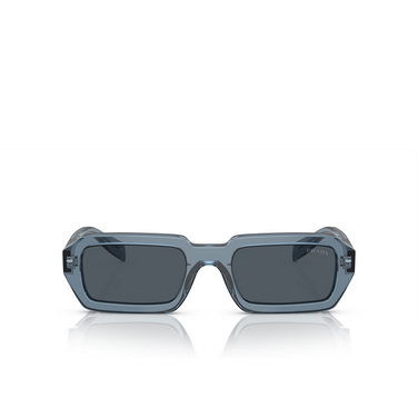 Gafas de sol Prada PR A12S 19O70B transparent blue - Vista delantera