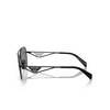 Prada PR A50S Sunglasses 1AB5Z1 metal black - product thumbnail 3/4