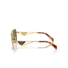 Prada PR A50S Sunglasses 5AK01T gold - product thumbnail 3/4