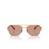 Prada PR A50S Sunglasses 5AK08M gold - product thumbnail 1/4