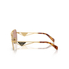 Prada PR A50S Sunglasses 5AK08M gold - product thumbnail 3/4