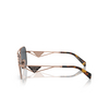 Prada PR A50S Sunglasses SVF09T rose gold - product thumbnail 3/4
