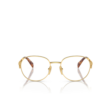 Prada PR A50V Eyeglasses 5AK1O1 gold - front view