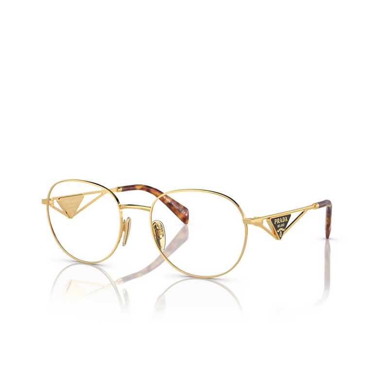 Prada PR A50V Eyeglasses 5AK1O1 gold - 2/4