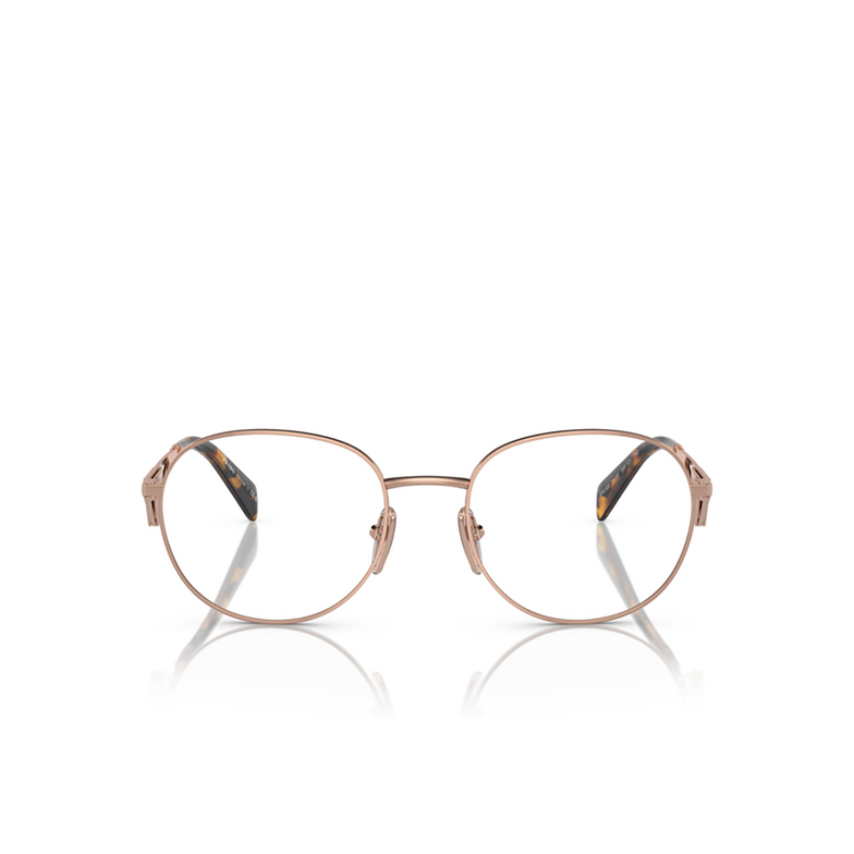 Prada PR A50V Eyeglasses SVF1O1 rose gold - 1/4