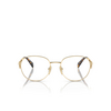 Prada PR A50V Eyeglasses ZVN1O1 pale gold - product thumbnail 1/4