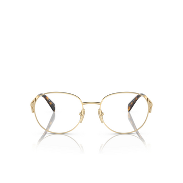 Prada PR A50V Eyeglasses ZVN1O1 pale gold - front view