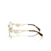 Prada PR A50V Eyeglasses ZVN1O1 pale gold - product thumbnail 3/4