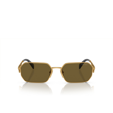 Prada PR A51S Sunglasses 15N01T matte gold - front view