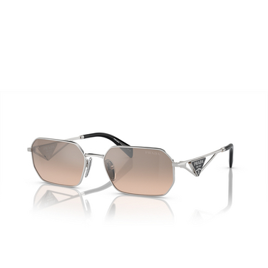 Prada PR A51S Sunglasses 1BC8J1 pale gold - three-quarters view