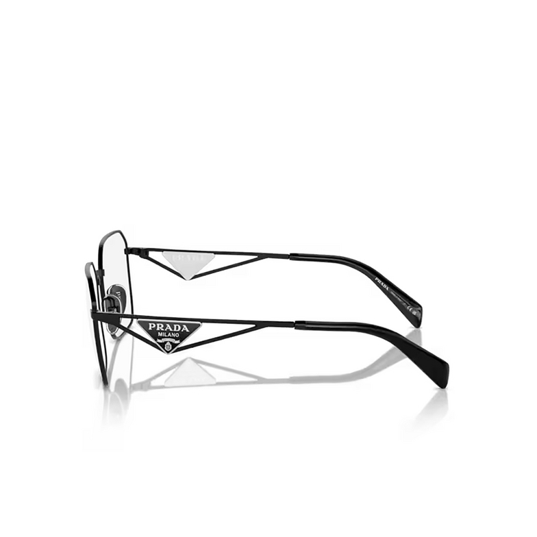 Prada PR A51V Eyeglasses 1AB1O1 black - 3/4