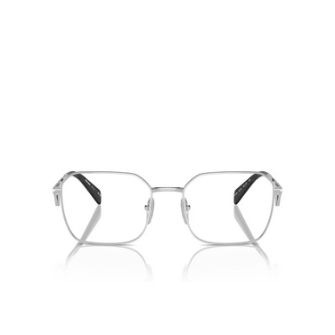 Prada PR A51V Korrektionsbrillen 1bc1o1 silver - Vorderansicht