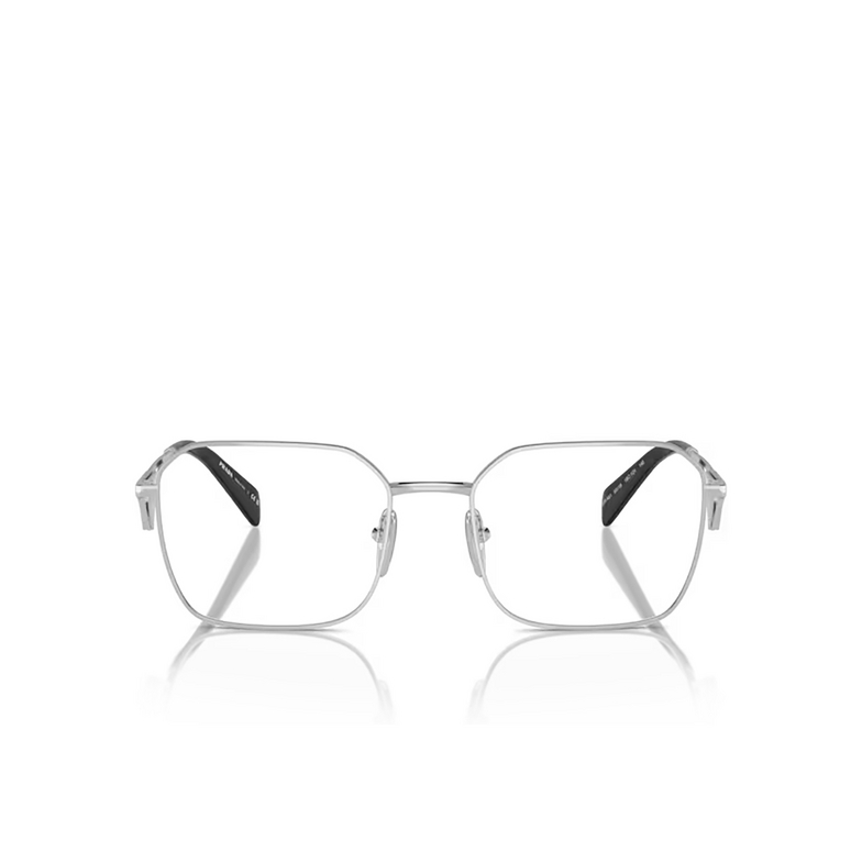 Prada PR A51V Eyeglasses 1BC1O1 silver - 1/4