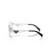 Prada PR A51V Eyeglasses 1BC1O1 silver - product thumbnail 3/4