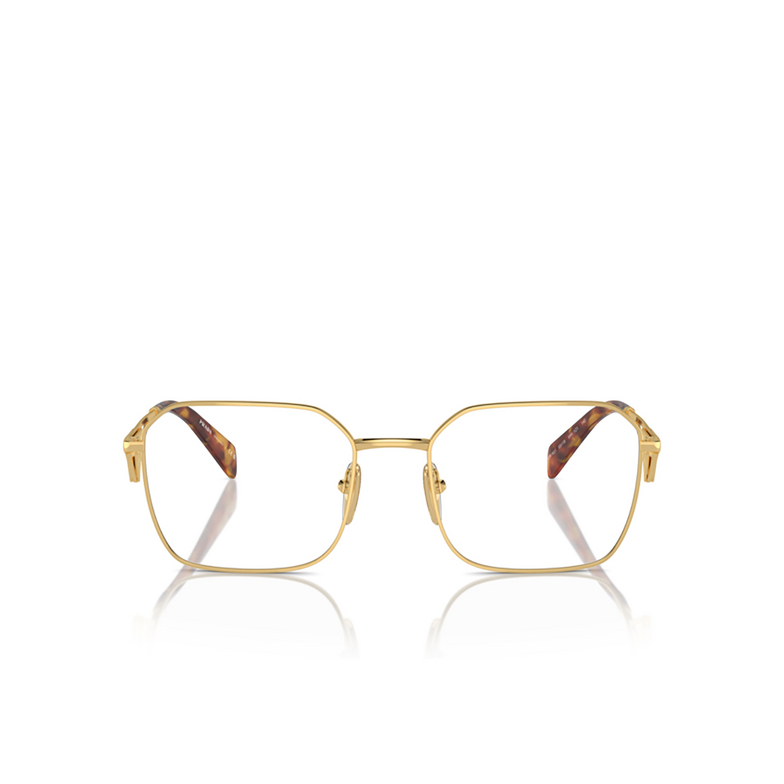 Prada PR A51V Eyeglasses 5AK1O1 gold - 1/4
